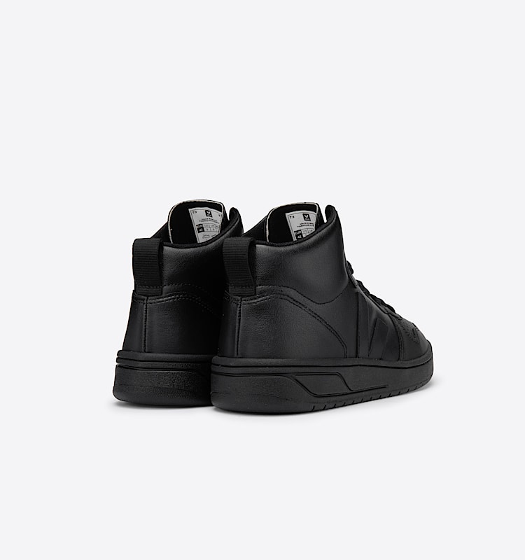 veja sneakers v-15 vegan black VQ0702597 Back view