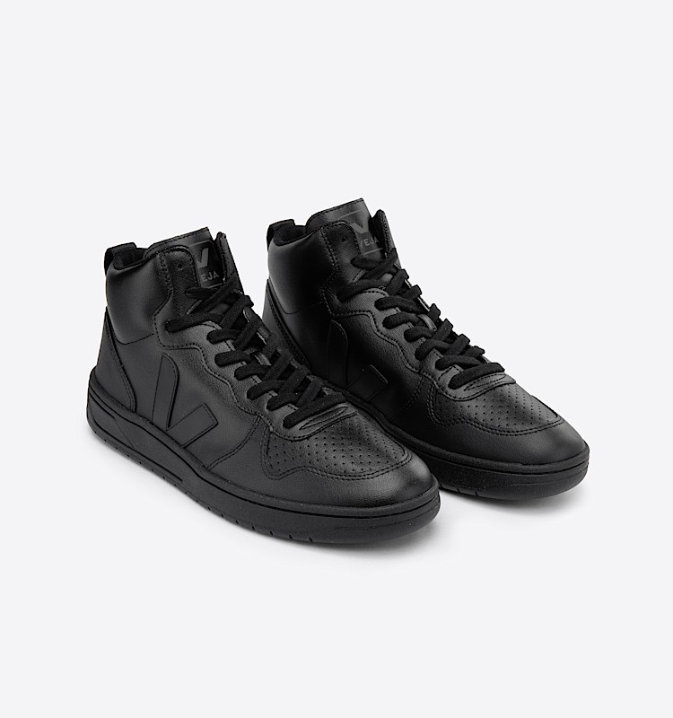 veja sneakers v-15 素 黑色 VQ0702597 Top view