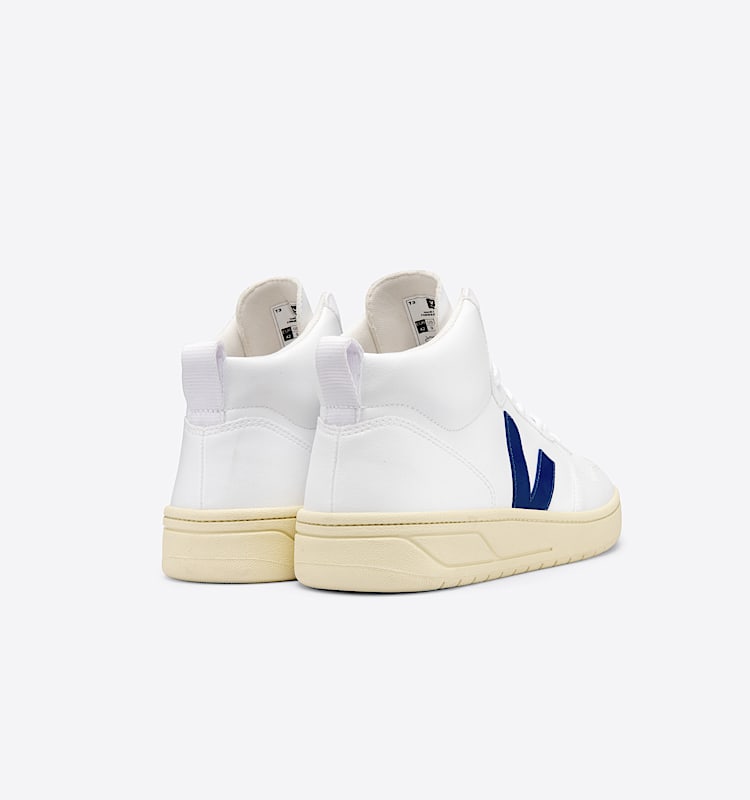 veja sneakers v-15 vegan white VQ0702687 Back view