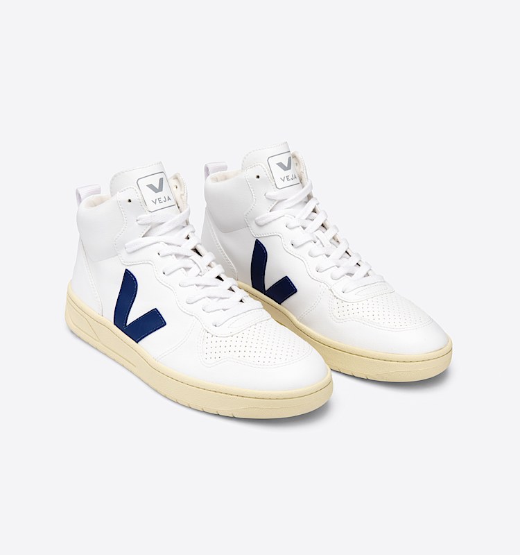 veja sneakers v-15 vegan white VQ0702687 Top view