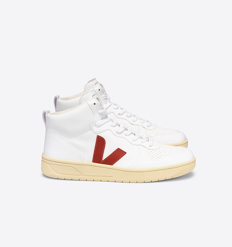 veja sneakers v-15 素 白色 VQ0702665 Lateral view