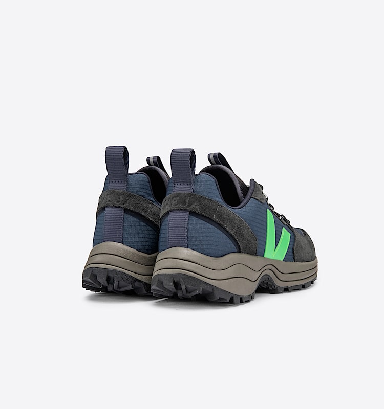 veja sneakers venturi organic-cotton blue VT0102601 Back view
