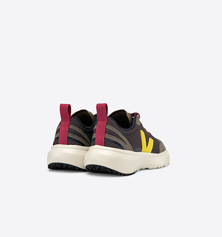 veja sneakers small-canary-el organic-cotton grey YE0102727 Back view