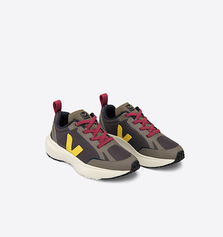 veja sneakers small-canary-el 回收再利用 灰色 YE0102727 Top view