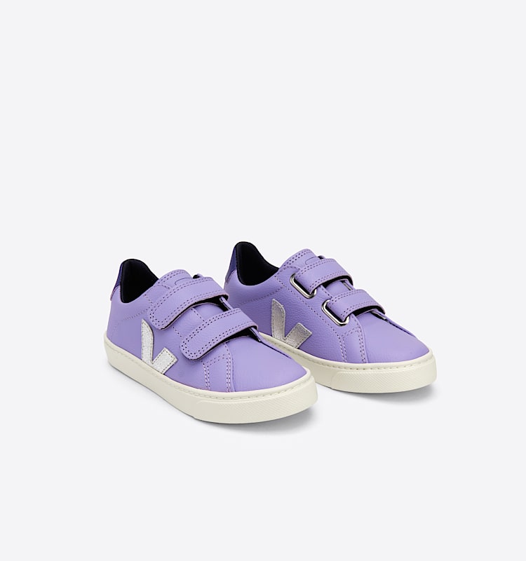 veja sneakers small-esplar cuir violet SV0502679 Top view