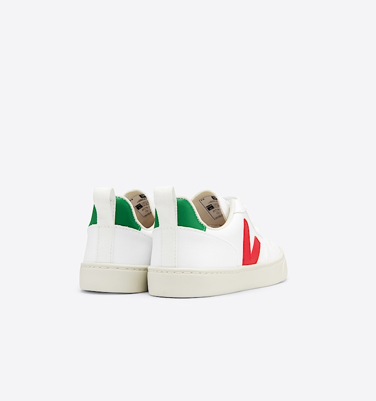 veja sneakers small-v-10-laces vegan blanc CX0712716 Back view