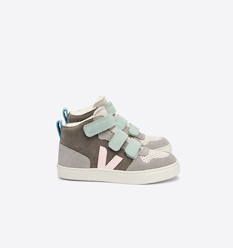 veja sneakers small-v-10-mid-winter fured multicolor DF0902740 Lateral view