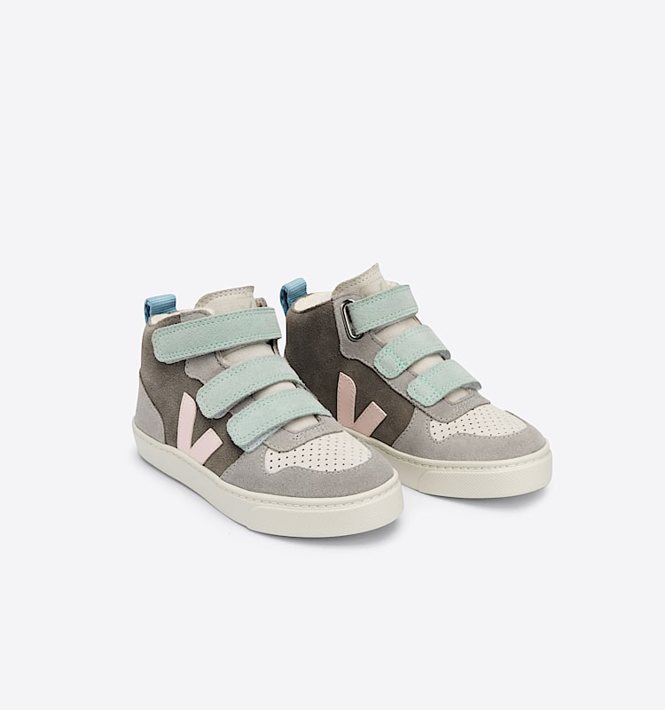 veja sneakers small-v-10-mid-winter fured multicolor DF0902740 Top view
