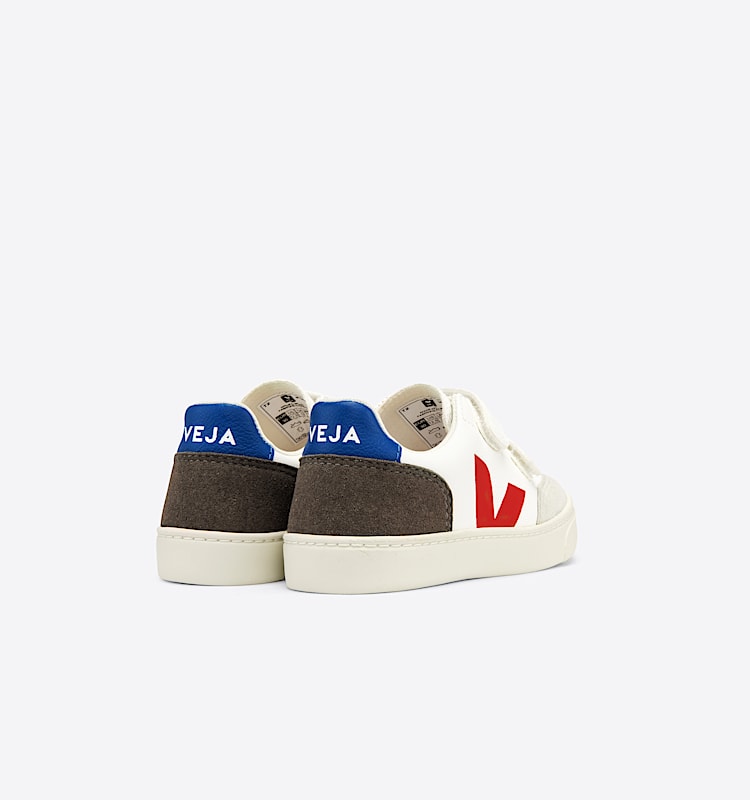 veja sneakers small-v-12 leather white XV0502706 Back view