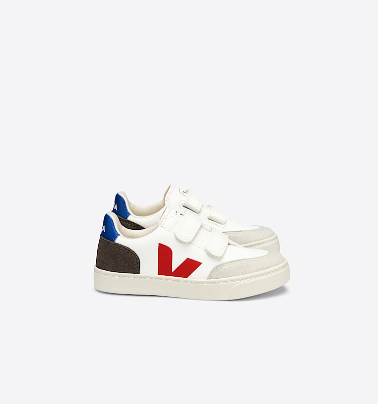 veja sneakers small-v-12 leather white XV0502706 Lateral view