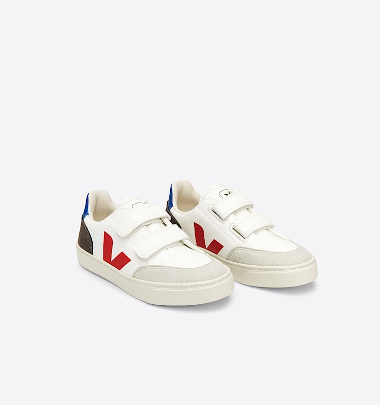 veja sneakers small-v-12 leather white XV0502706 Top view