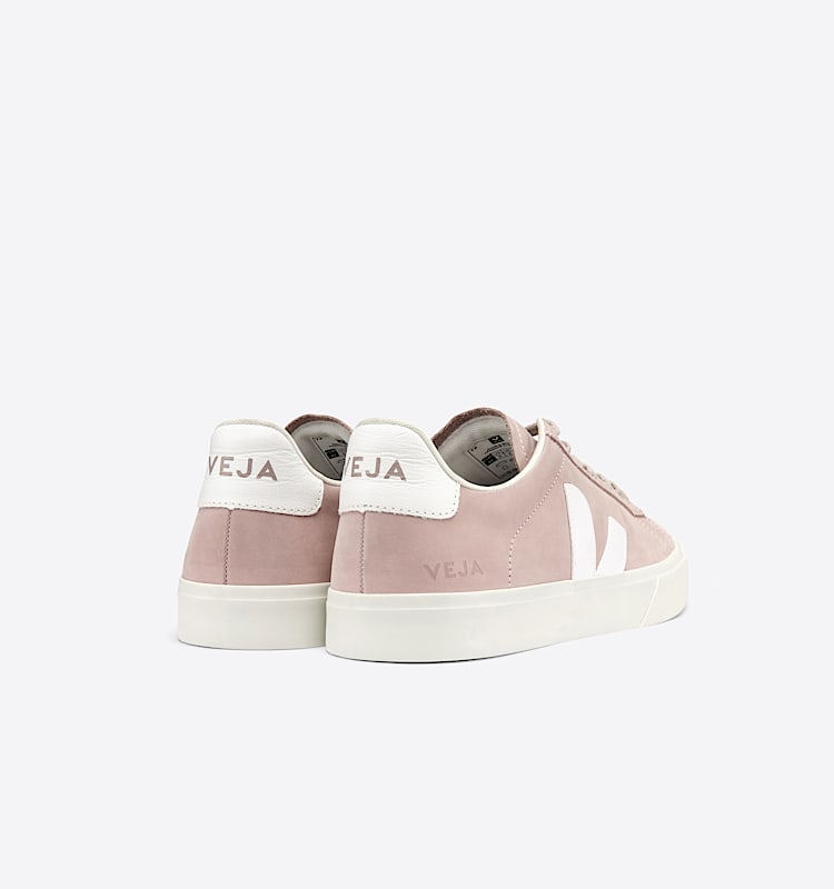 veja sneakers campo nobuk rosa CP1302683 Back view