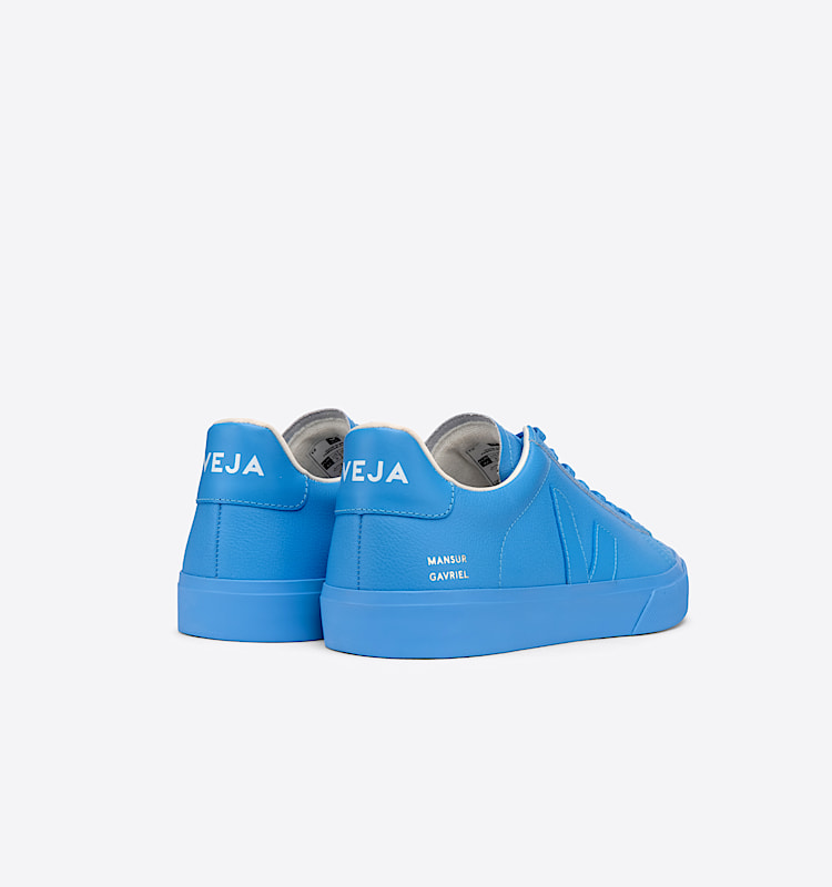 veja sneakers campo cuero azul CP0502879 Back view