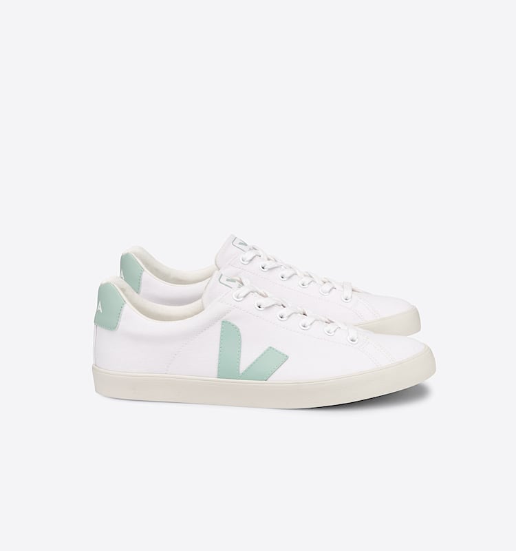 veja sneakers esplar-se bio-baumwolle weiss SE0102806 Lateral view