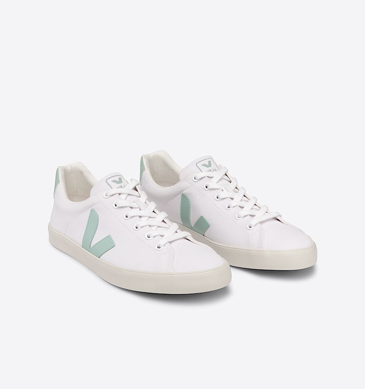 veja sneakers esplar-se bio-baumwolle weiss SE0102806 Top view