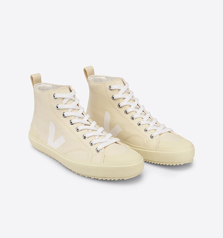 veja sneakers nova-ht bio-baumwolle beige NT0102898 Top view