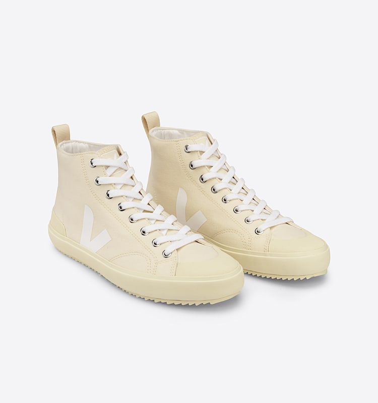 veja sneakers nova-ht organic-cotton beige NT0102898 Top view