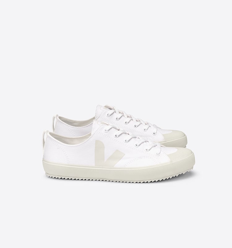 veja sneakers nova bio-baumwolle weiss NA0101401 Lateral view