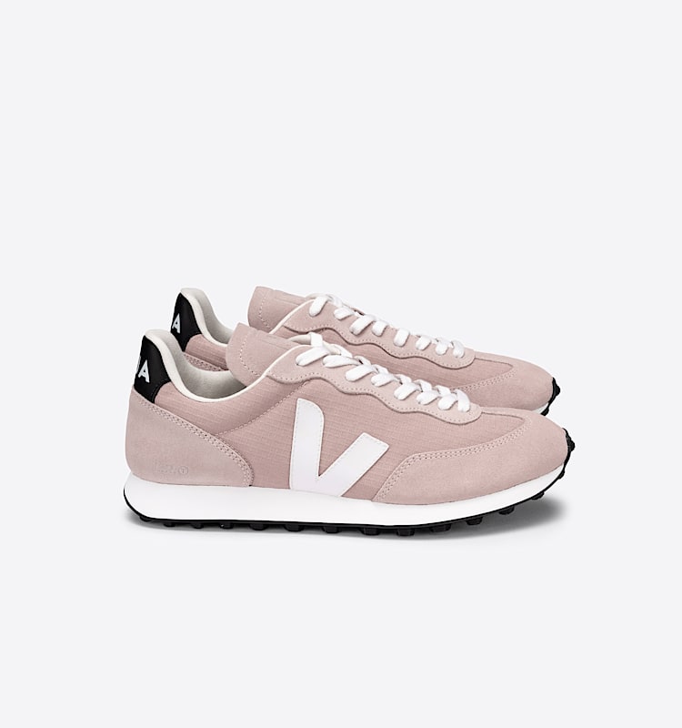 veja sneakers rio-branco 回收再利用 粉色 RB0102510 Lateral view