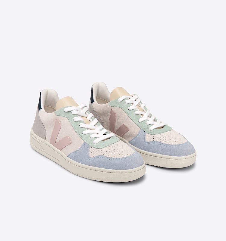 veja sneakers v-10 suede multicolor VX0302495 Top view