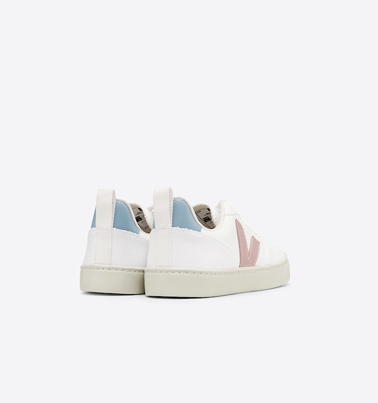 veja sneakers small-v-10-laces vegan blanc CX0702886 Back view