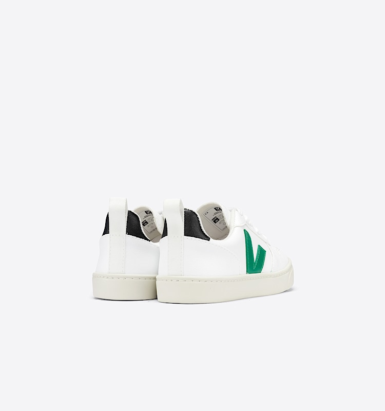 veja sneakers small-v-10-laces vegan blanc CX0711928 Back view