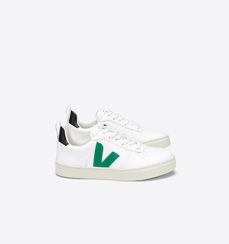 veja sneakers small-v-10-laces vegan blanc CX0711928 Lateral view