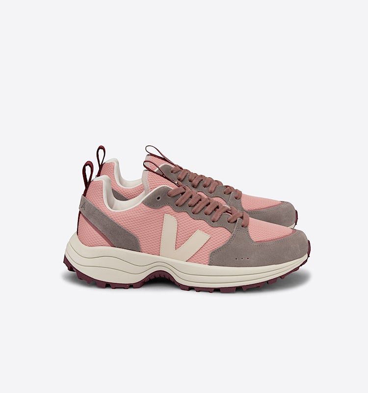 veja sneakers venturi algodón-orgánico rosa VT0102804 Lateral view