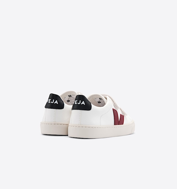 veja baskets small-esplar cuir blanc SV0501969 Back view