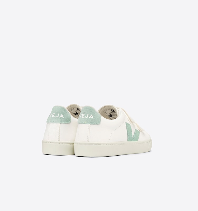 veja baskets small-esplar cuir blanc SV0502477 Back view