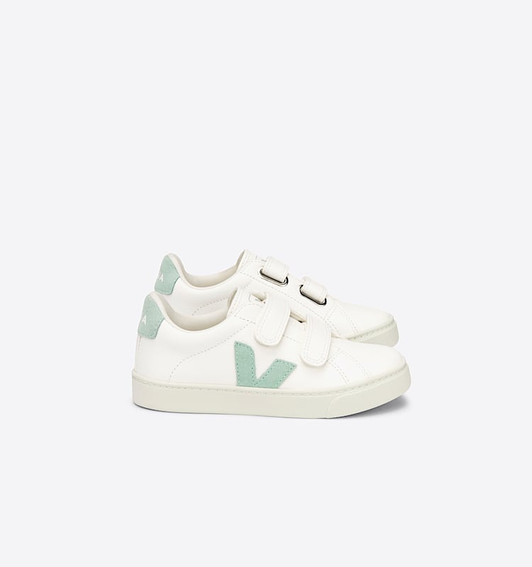 veja baskets small-esplar cuir blanc SV0502477 Lateral view