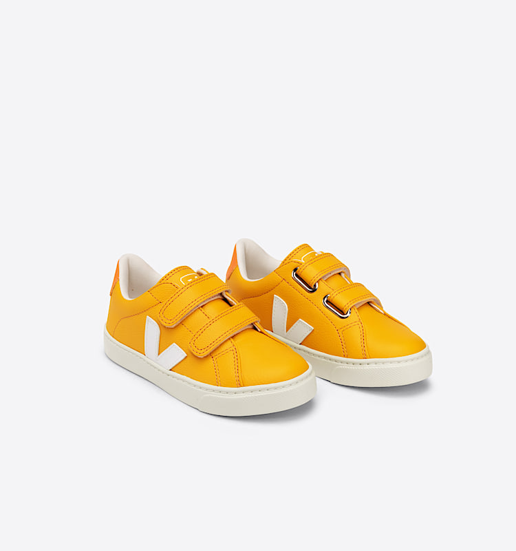 veja baskets small-esplar cuir jaune SV0502860 Top view