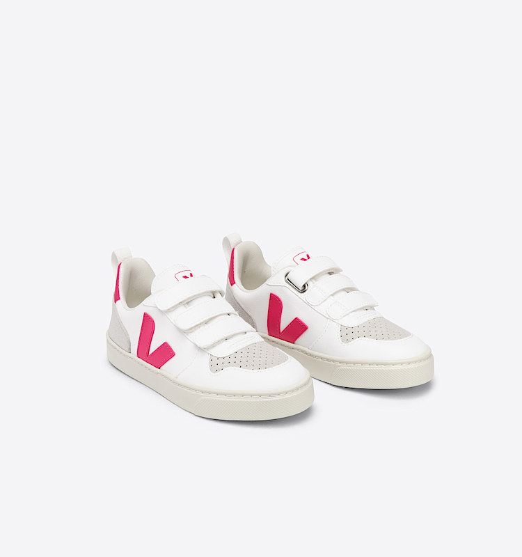 veja baskets small-v-10 vegan blanc CV0702857 Top view