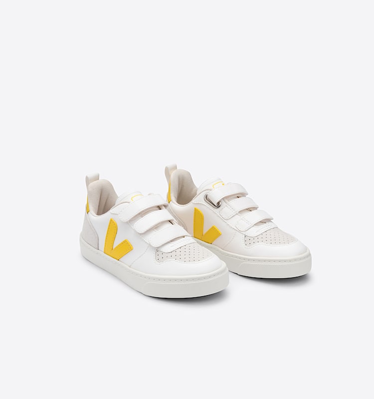 veja baskets small-v-10 vegan blanc CV0702549 Top view