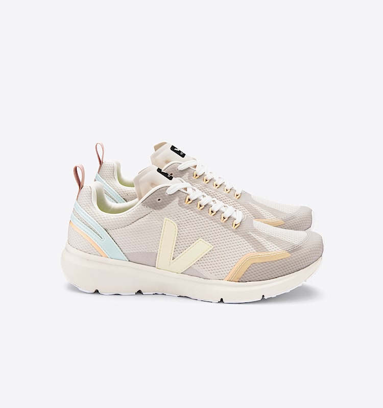 veja sneakers condor-2 reciclado beige CL0102976 Lateral view