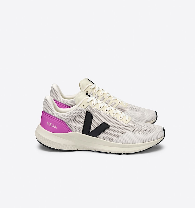 veja sneakers marlin-lt återvunnet beige LT1002611 Lateral view