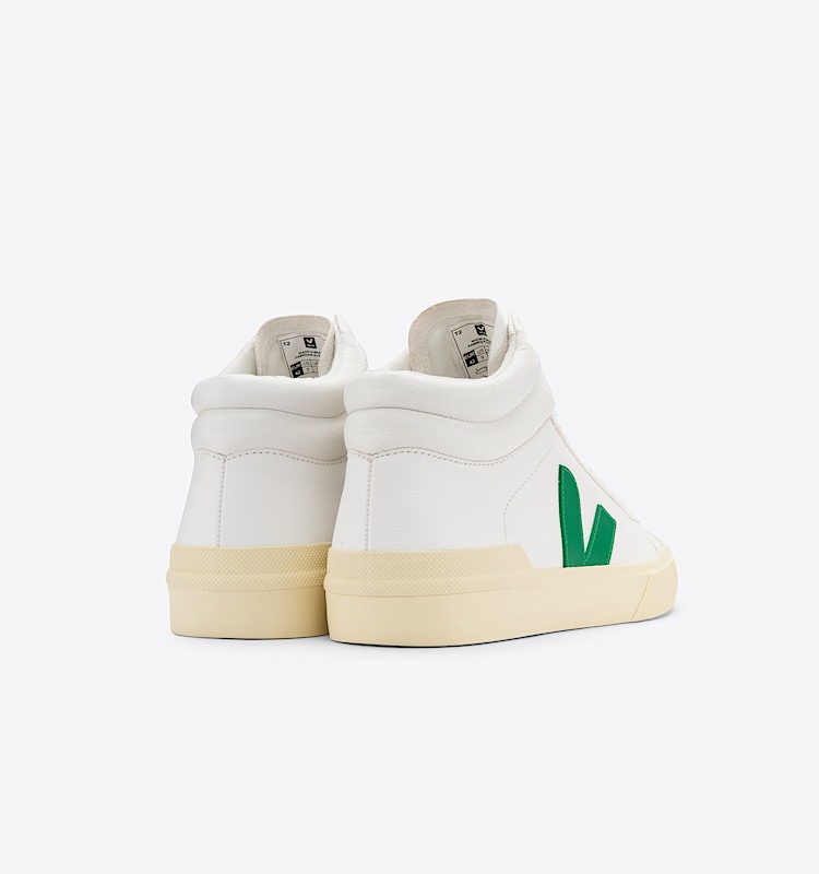 veja sneakers minotaur 皮革 白色 TR0502944 Back view