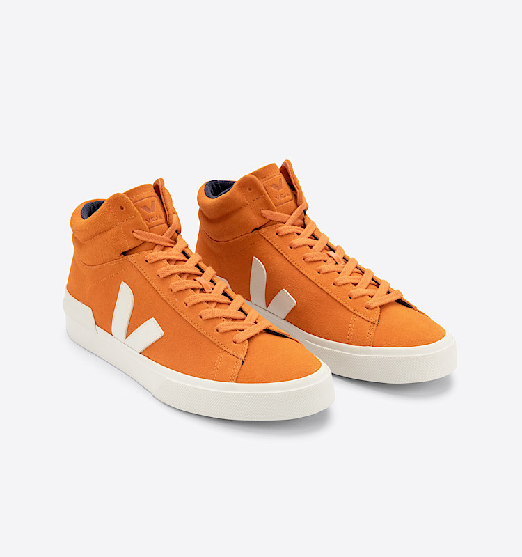 veja sneakers minotaur 麂皮 橘黄色 TR0302973 Top view