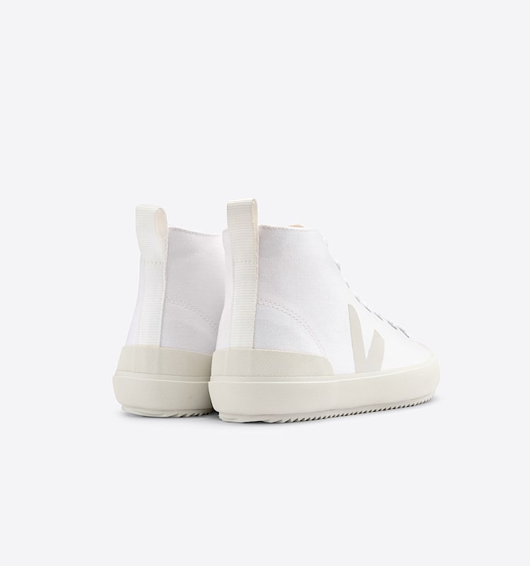 veja sneakers nova-ht 有机棉 白色 NT0102348 Back view