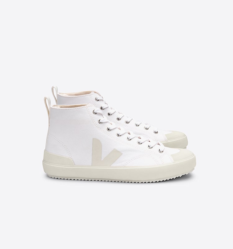 veja sneakers nova-ht coton-biologique blanc NT0102348 Lateral view