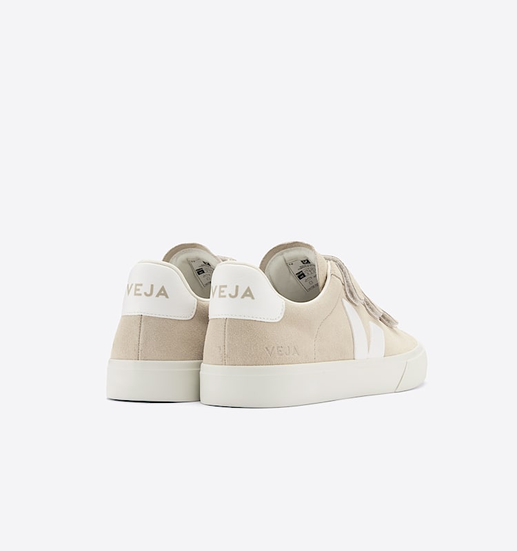 veja sneakers recife-logo 麂皮 米色 RC0302960 Back view