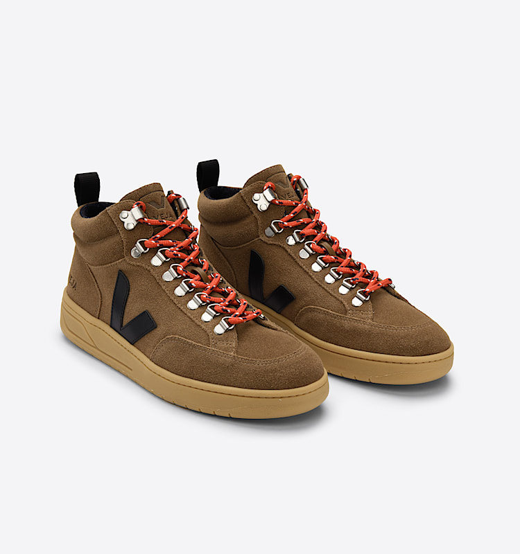 veja sneakers roraima suede brown QR0301642 Top view