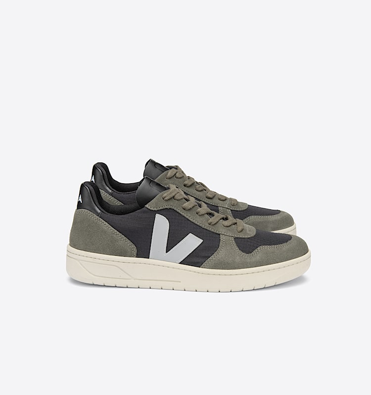 veja sneakers v-10 ripstop black VX0102681 Lateral view