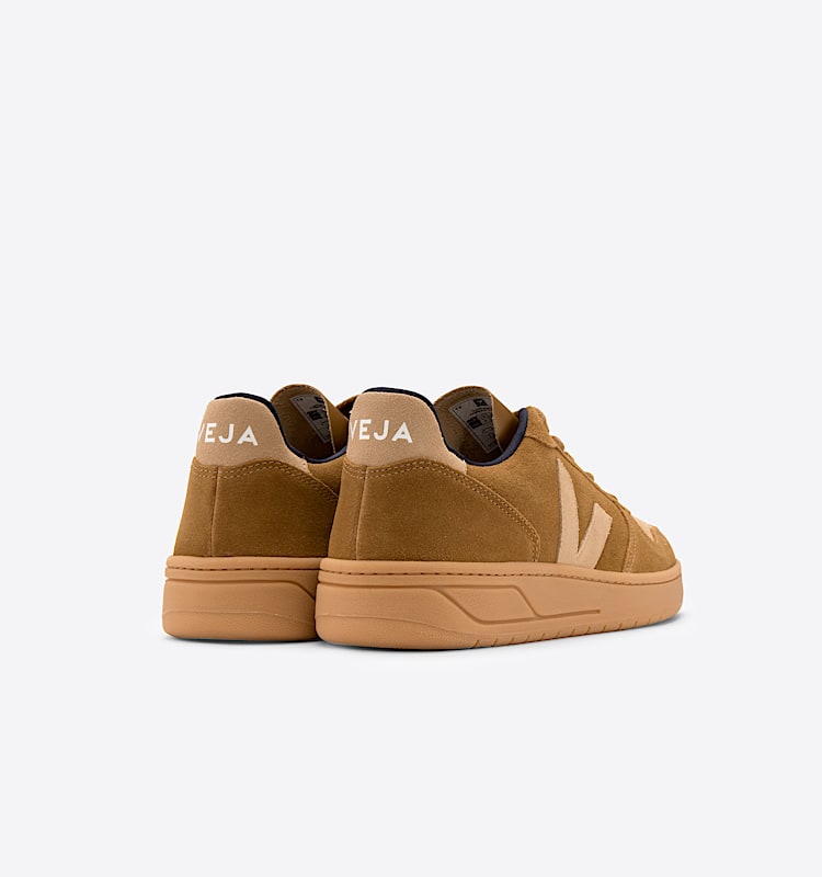 veja sneakers v-10 ante marrón VX0302914 Back view