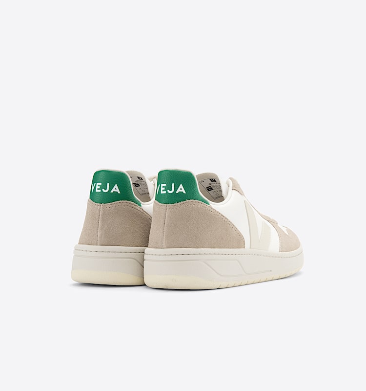 veja sneakers v-10 leather white VX0502961 Back view