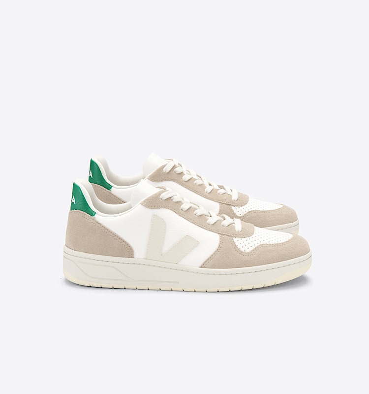 veja sneakers v-10 leather white VX0502961 Lateral view