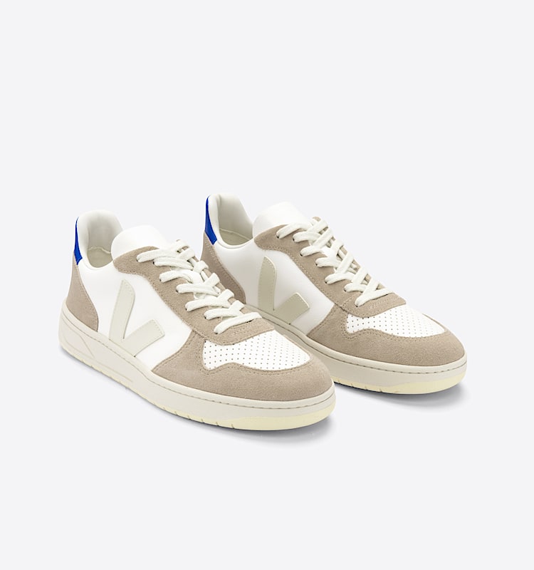 veja sneakers v-10 leather white VX0502953 Top view