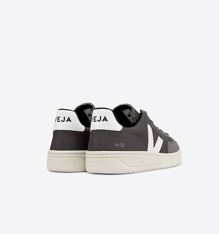 veja sneakers v-12 回收再利用 灰色 XD0102807 Back view