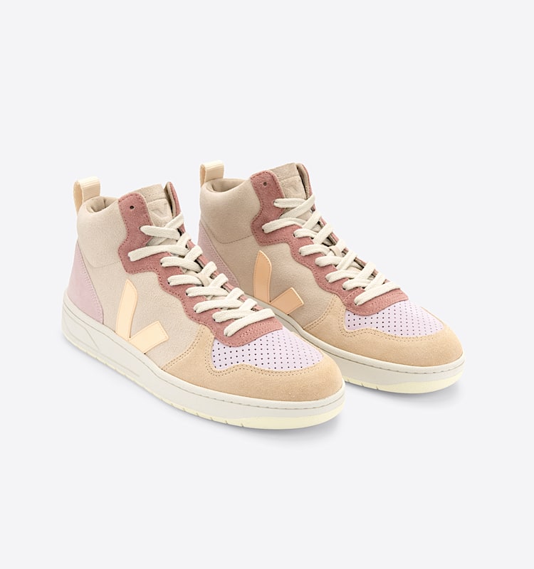 veja sneakers v-15 suede multicolor VQ0302897 Top view