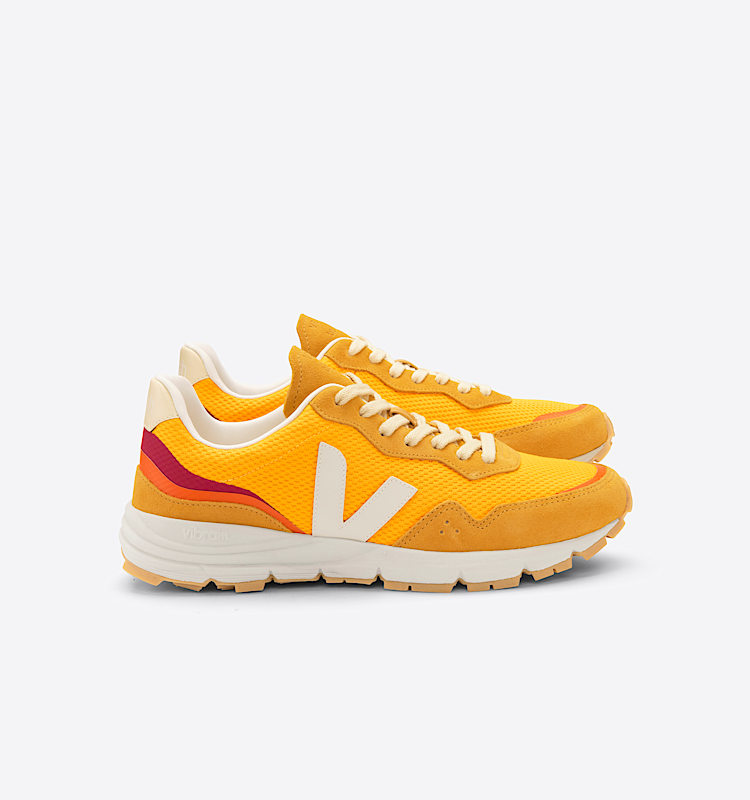 veja sneakers veja-x-ba&sh recycled yellow BH0103069 Lateral view
